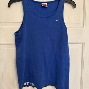 Nike Royal Blue Kentucky Sleeveless Shirt